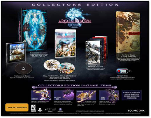 FF XIV Pre Order Announcement