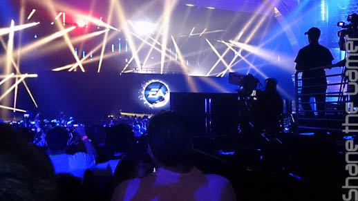 Electronic Arts' announcements were like a Rock Concert.