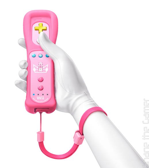 Princess Peach Wii Remote