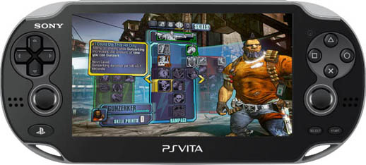 Borderlands 2 on PS Vita