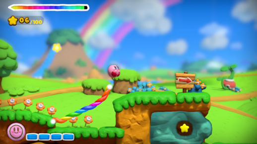 Kirby and the Rainbow Brush