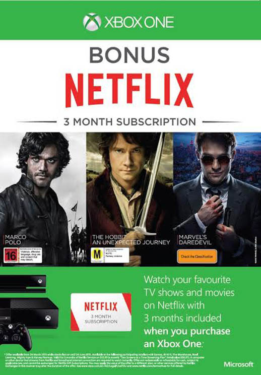 Netflix Promo on Xbox One