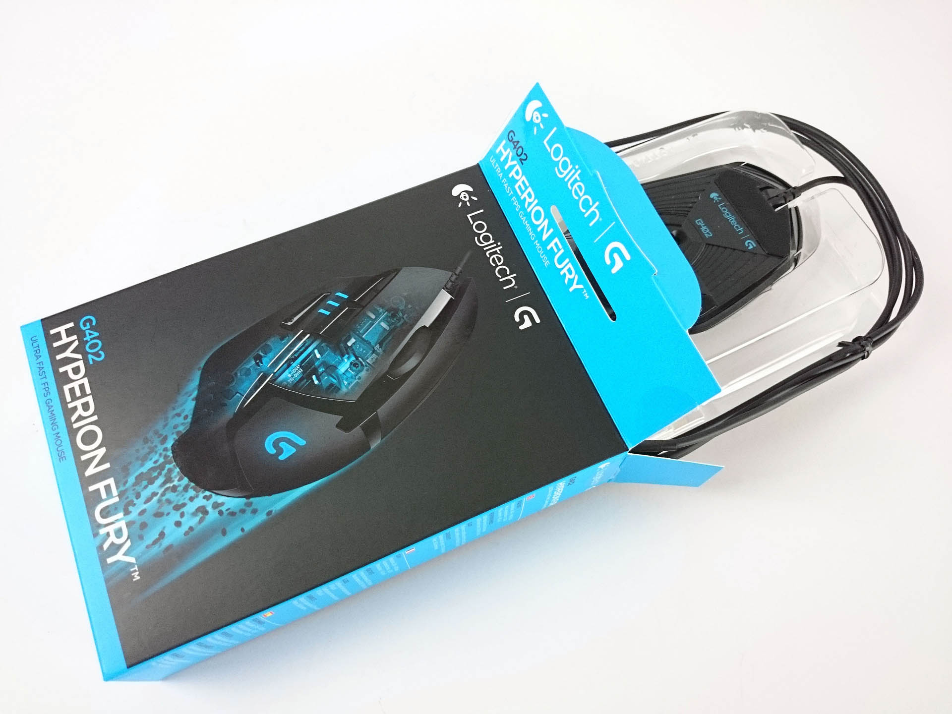 Logitech G402 Hyperion Fury Gaming Mouse - Give a Mouse an Accelerometer 