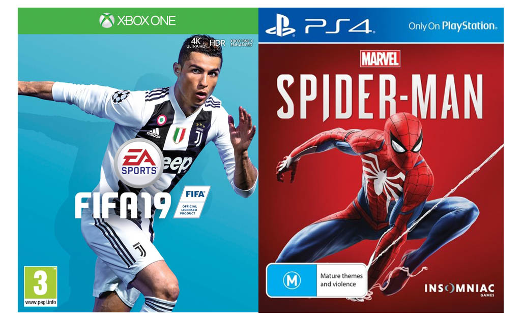 Spider-Man PS4 Fifa 19 PriceSpy Giveaway