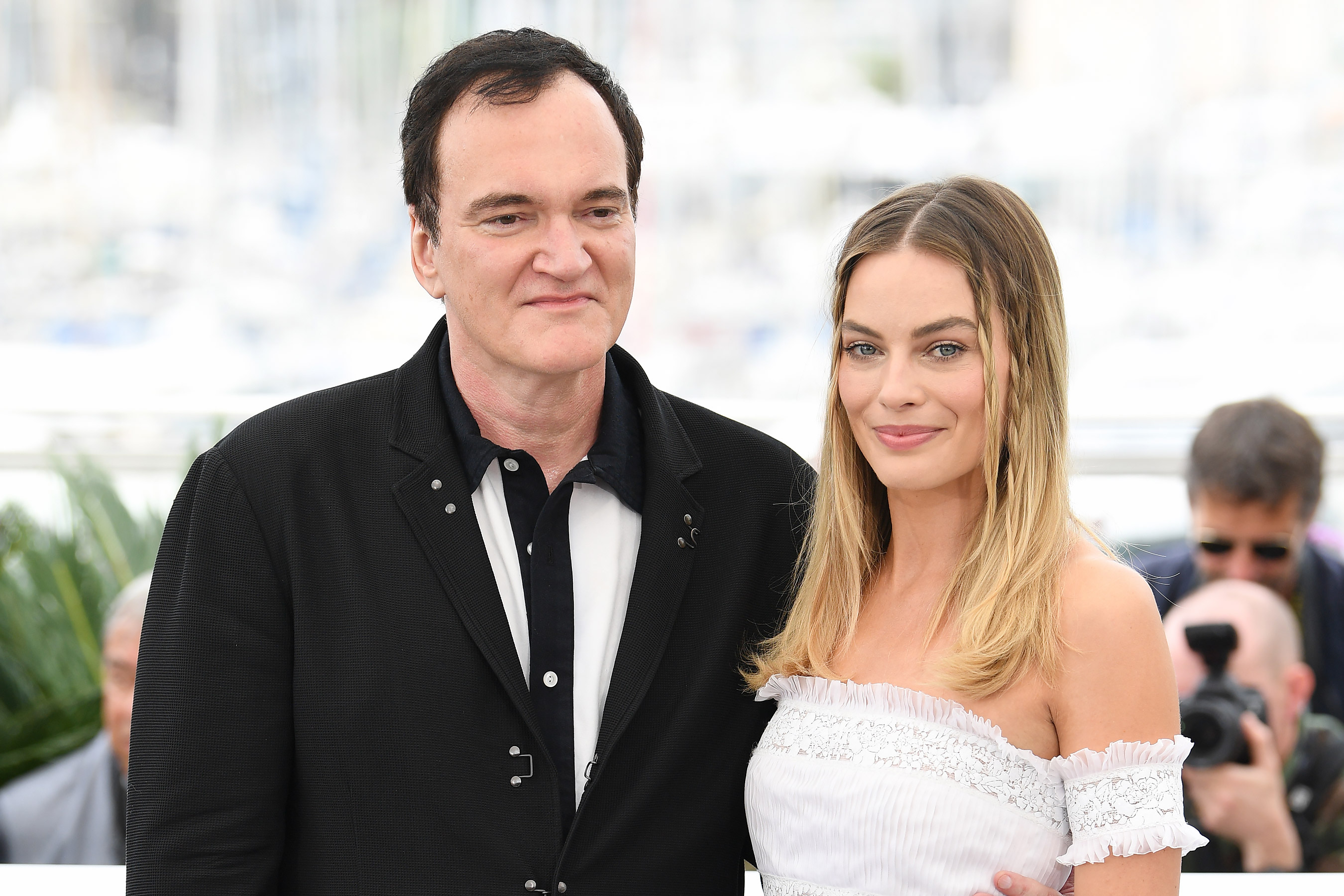 Quentin Tarantino & Margot Robbie