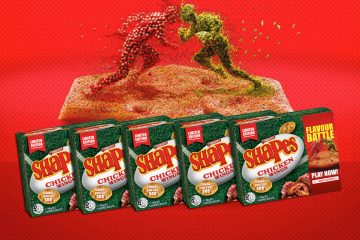 Arnotts shapes Flavour Battle - Chicken Wings