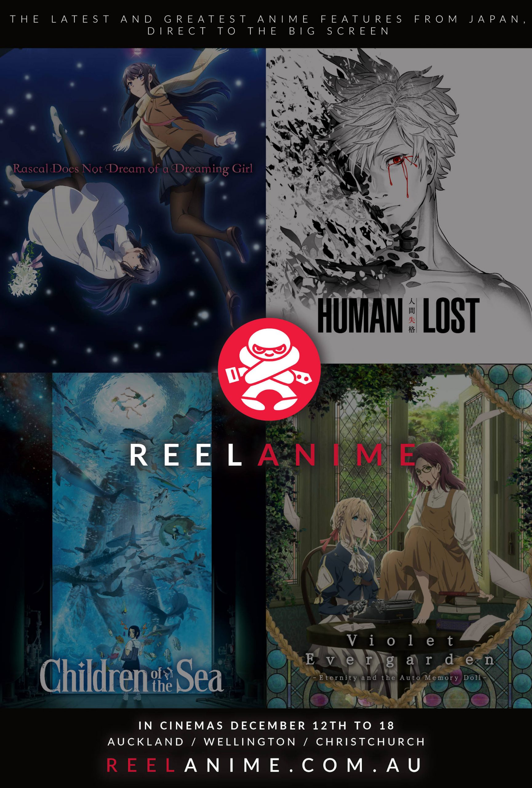 Reel Anime Web Poster