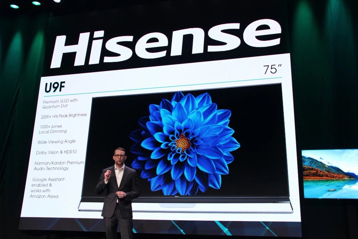 Hisense Trichroma Laser Smart TV - CES 2020