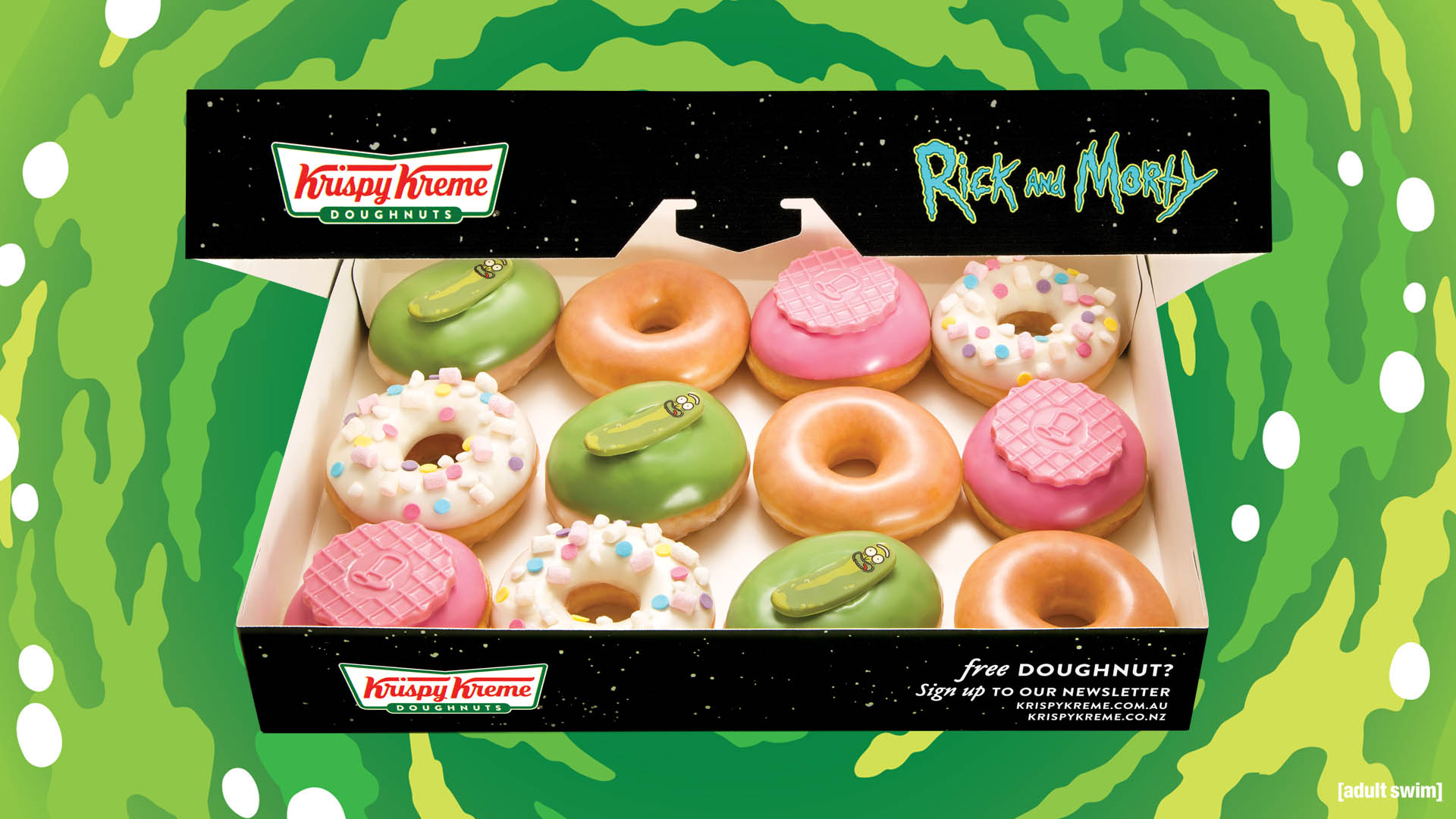 Krispy Kreme - Rick and Morty Limited Edition