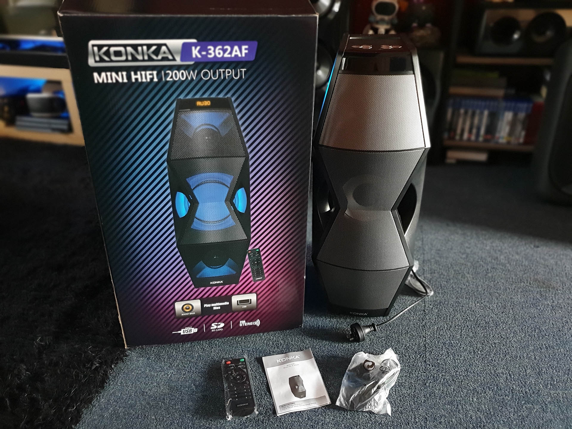 Konka Mini HiFi Bluetooth Speaker