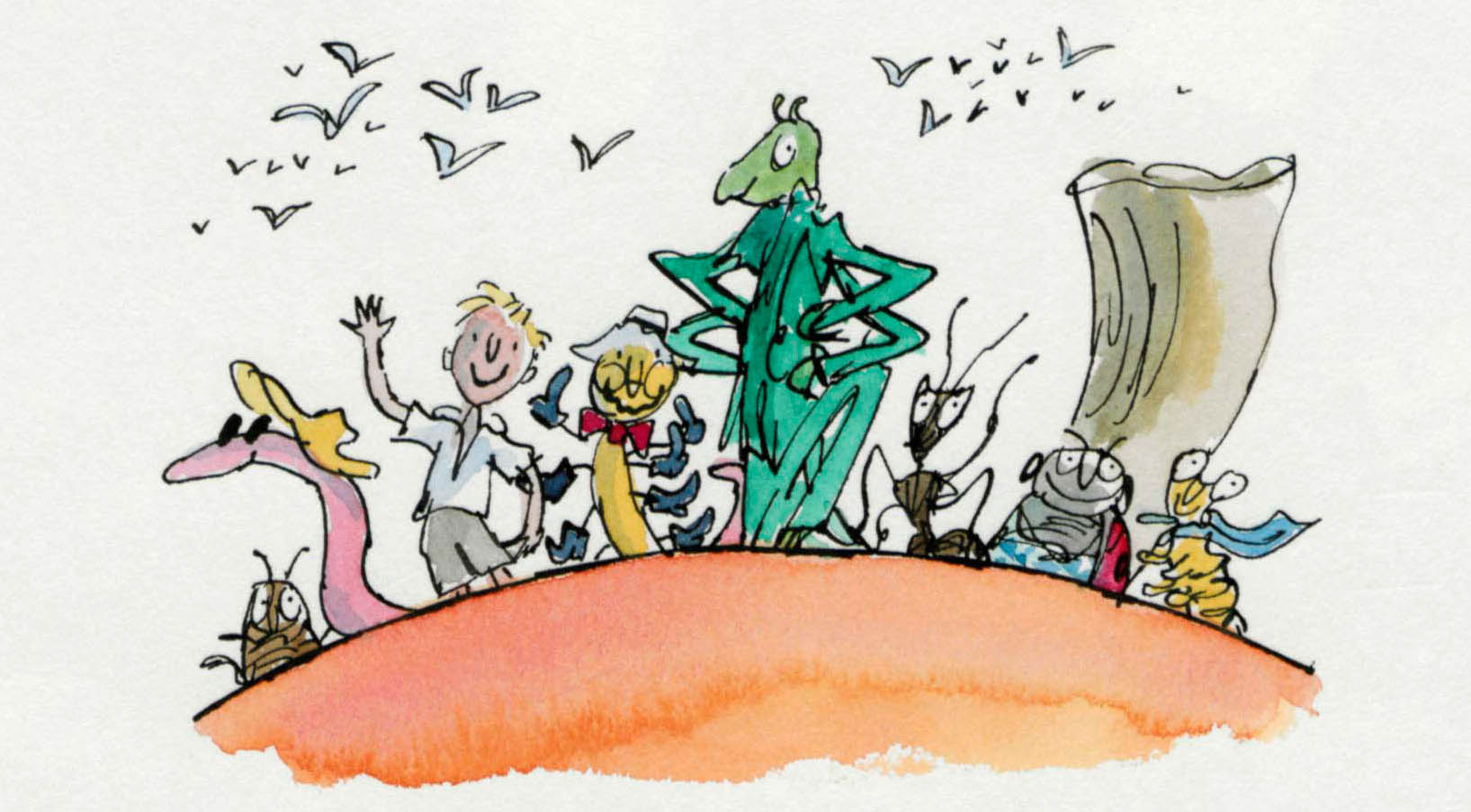 James and the Giant Peach - Quentin Blake