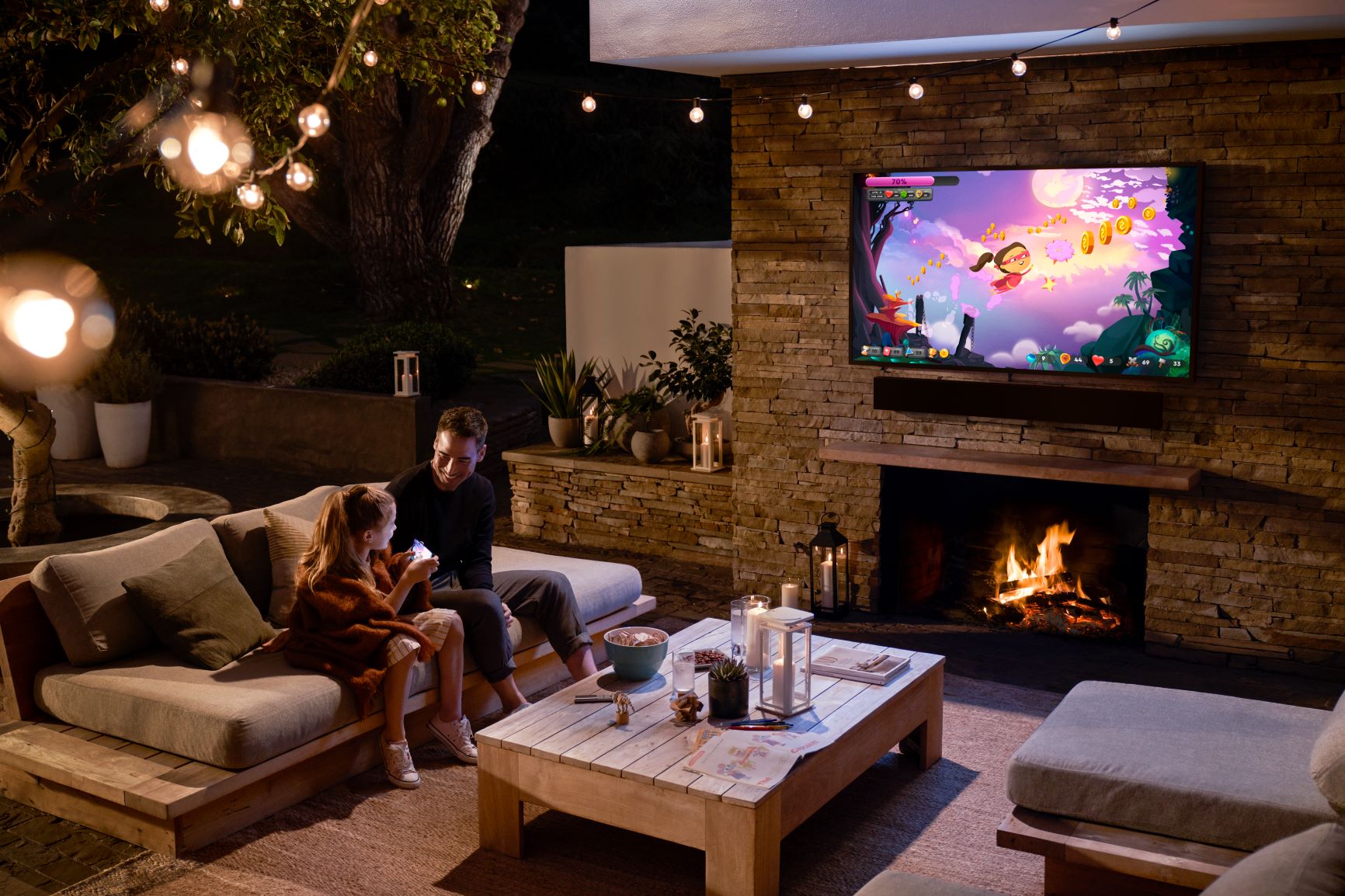 The Terrace - Samsung Outdoors TV