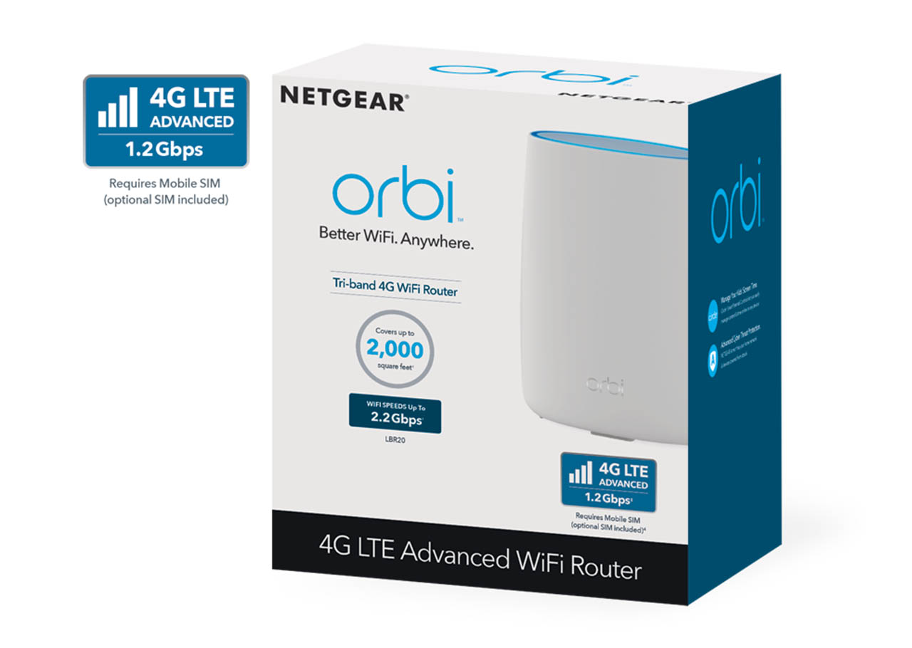 Netgear Orbi Mesh 4G LTE