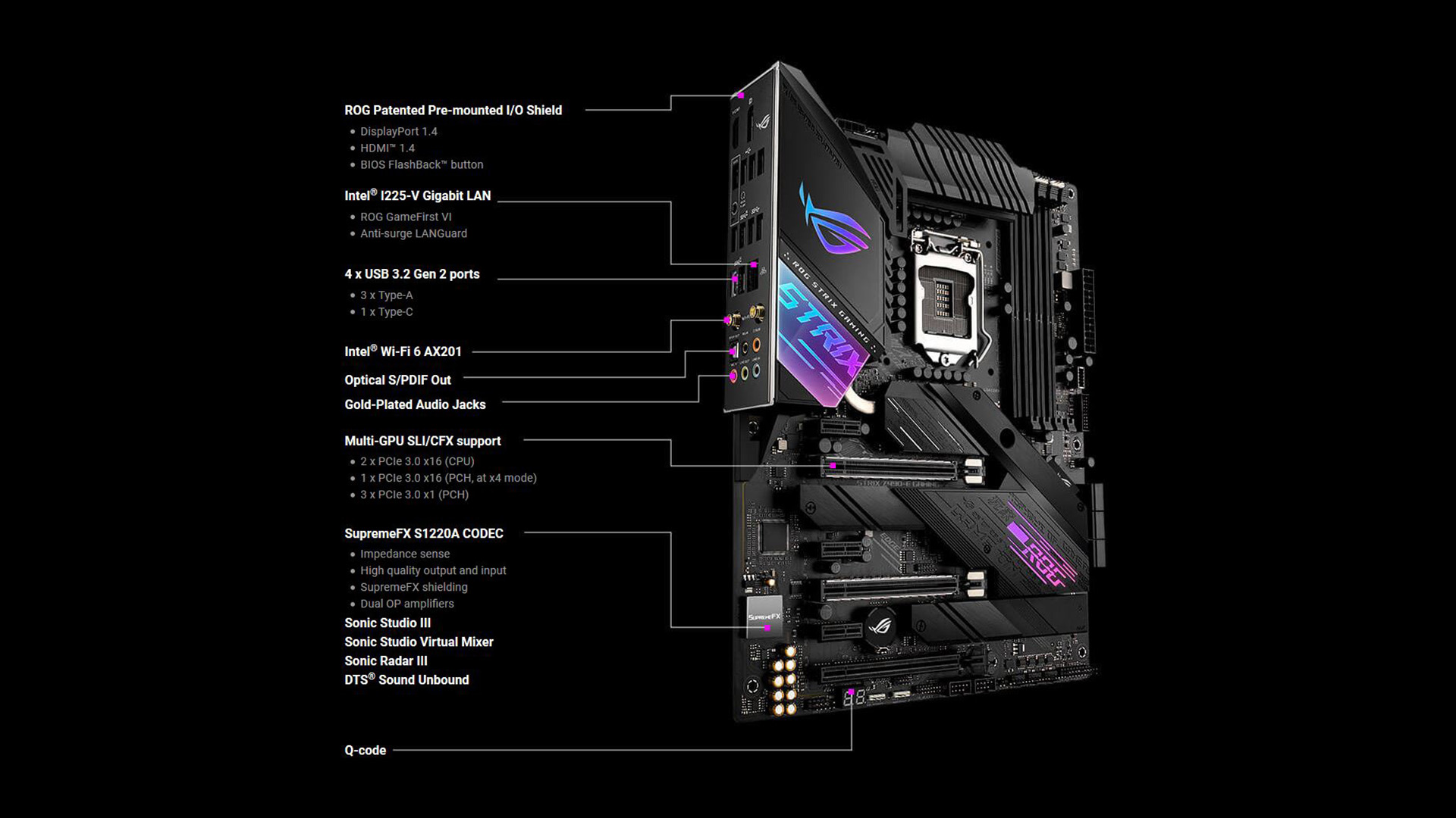 ASUS ROG Strix Z490-E Gaming motherboard