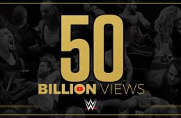 WWE 50B Views on YouTube Channel