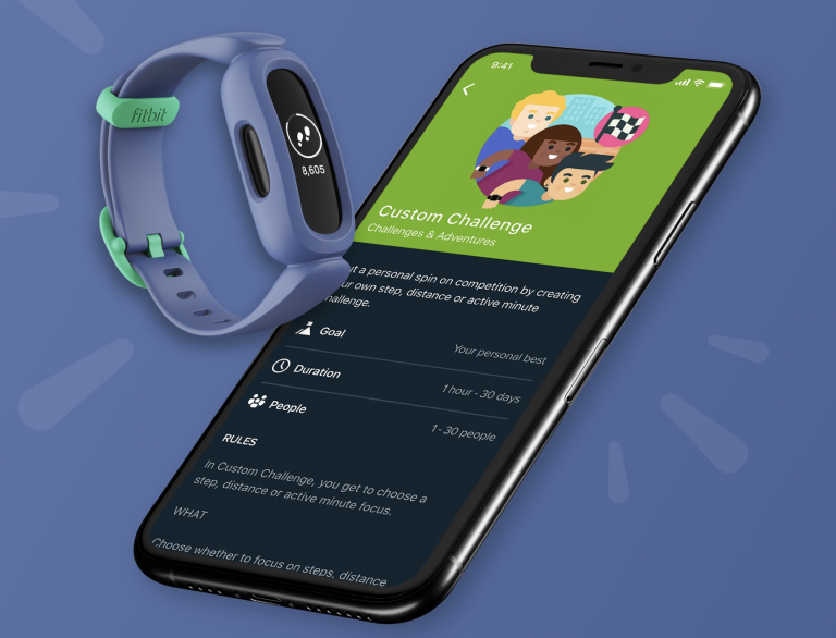 fitbit inspire child account