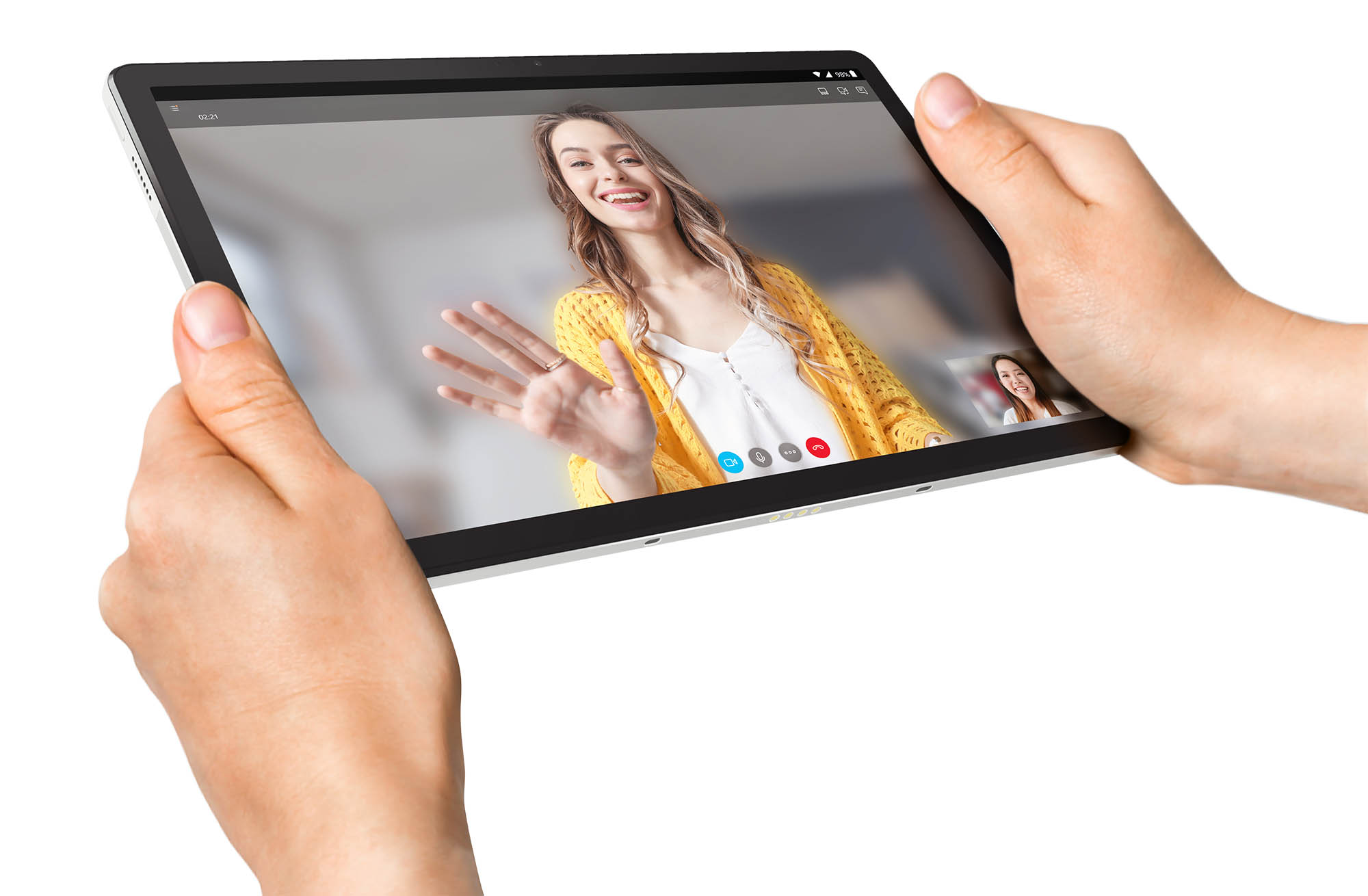 Lenovo Tab P11 Plus_Smart_Camera_Video_Call_Platinum_Grey