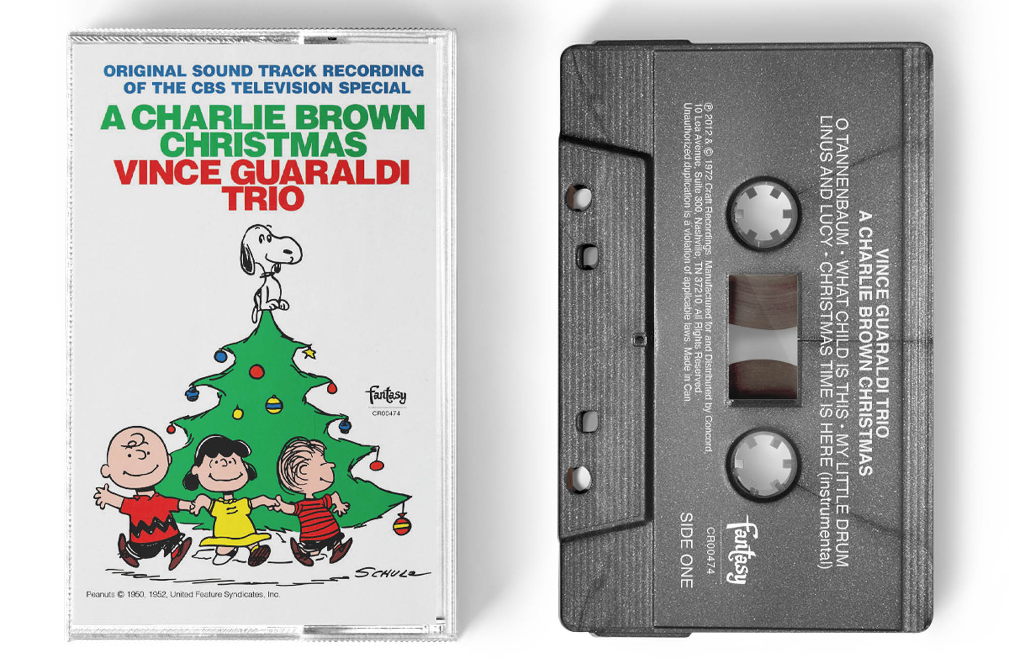 'A Charlie Brown Christmas' silver edition cassette