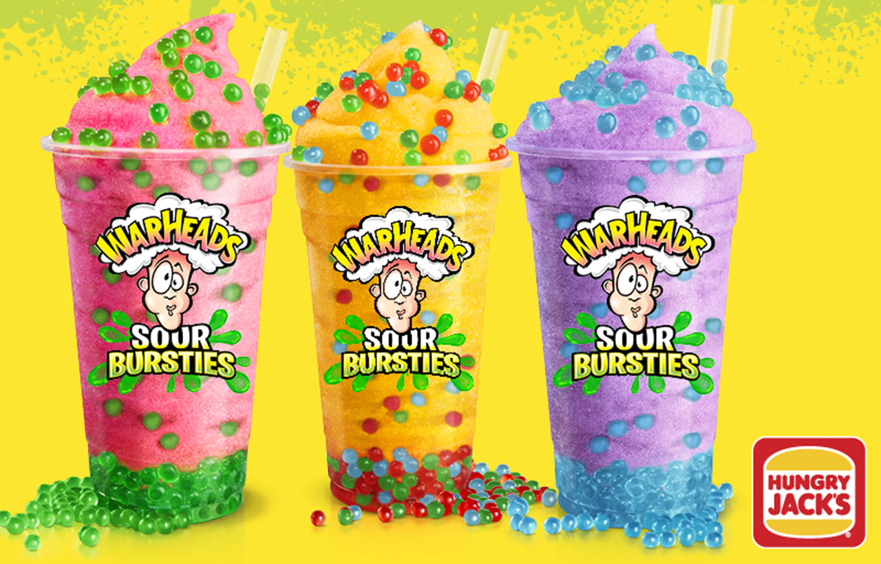 Hungry Jack’s WARHEADS Sour Bursties