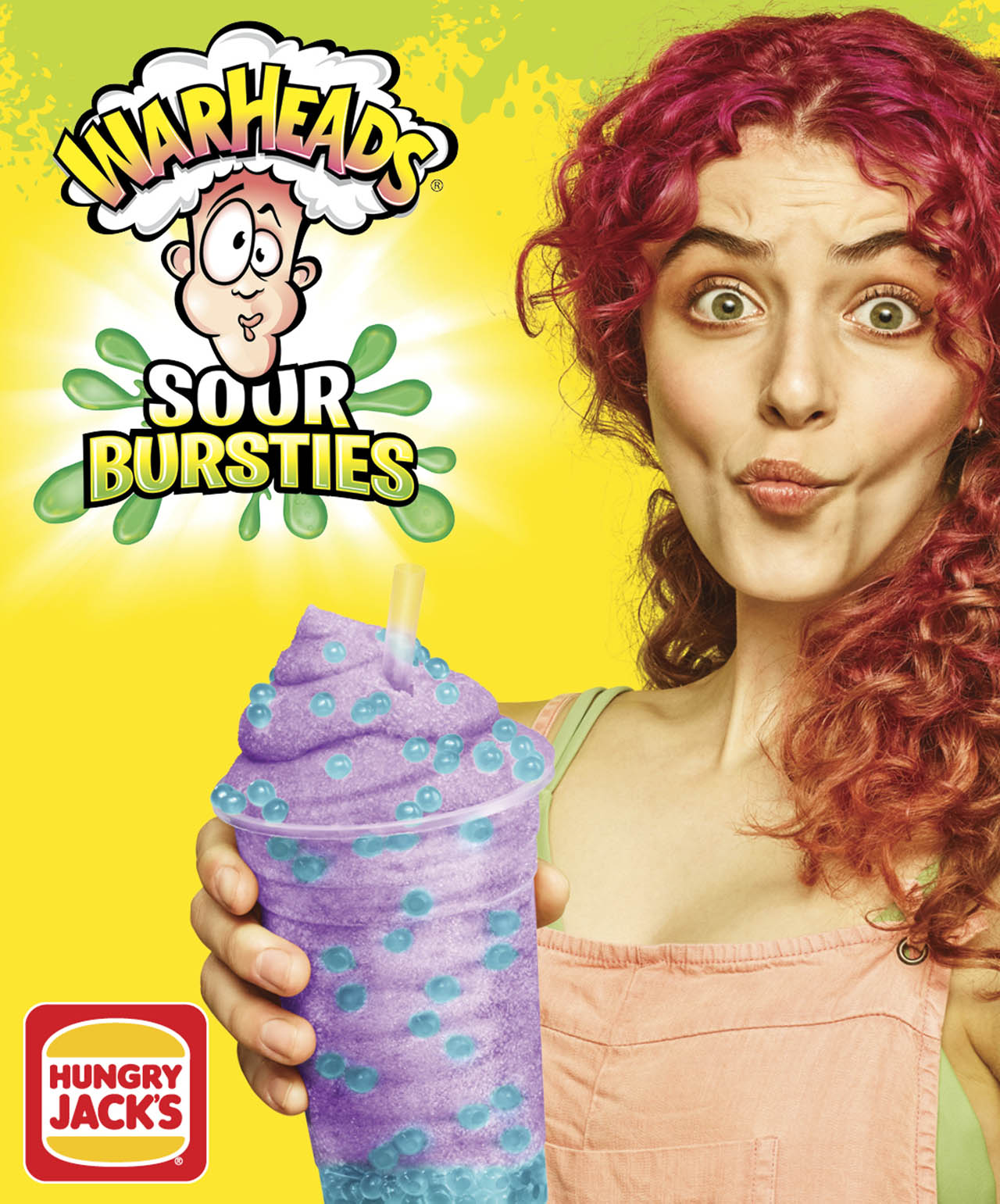 Hungry Jack’s WARHEADS Sour Bursties