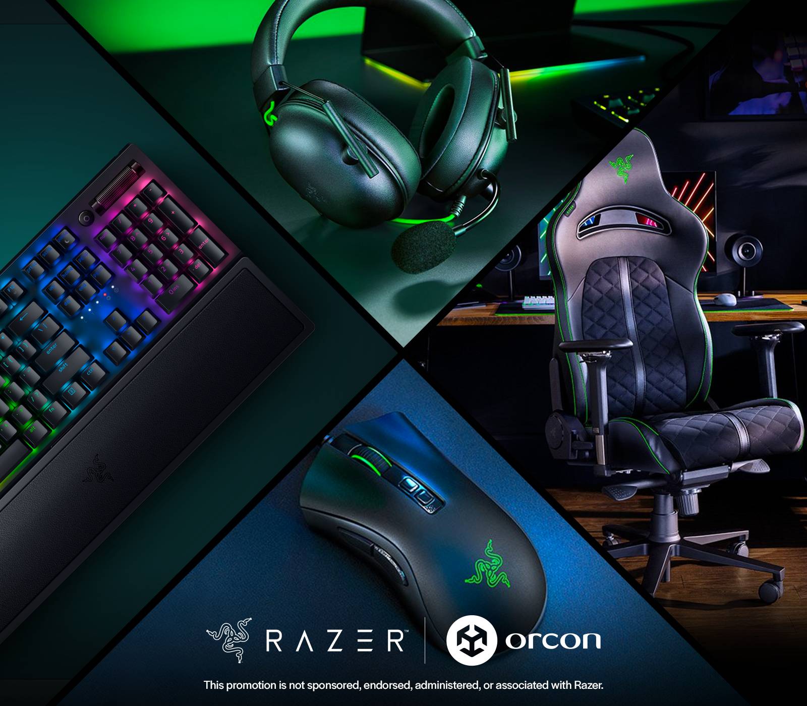 Orcon Razer Gaming Pack