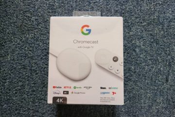 Google Chromecast 4K with Google TV