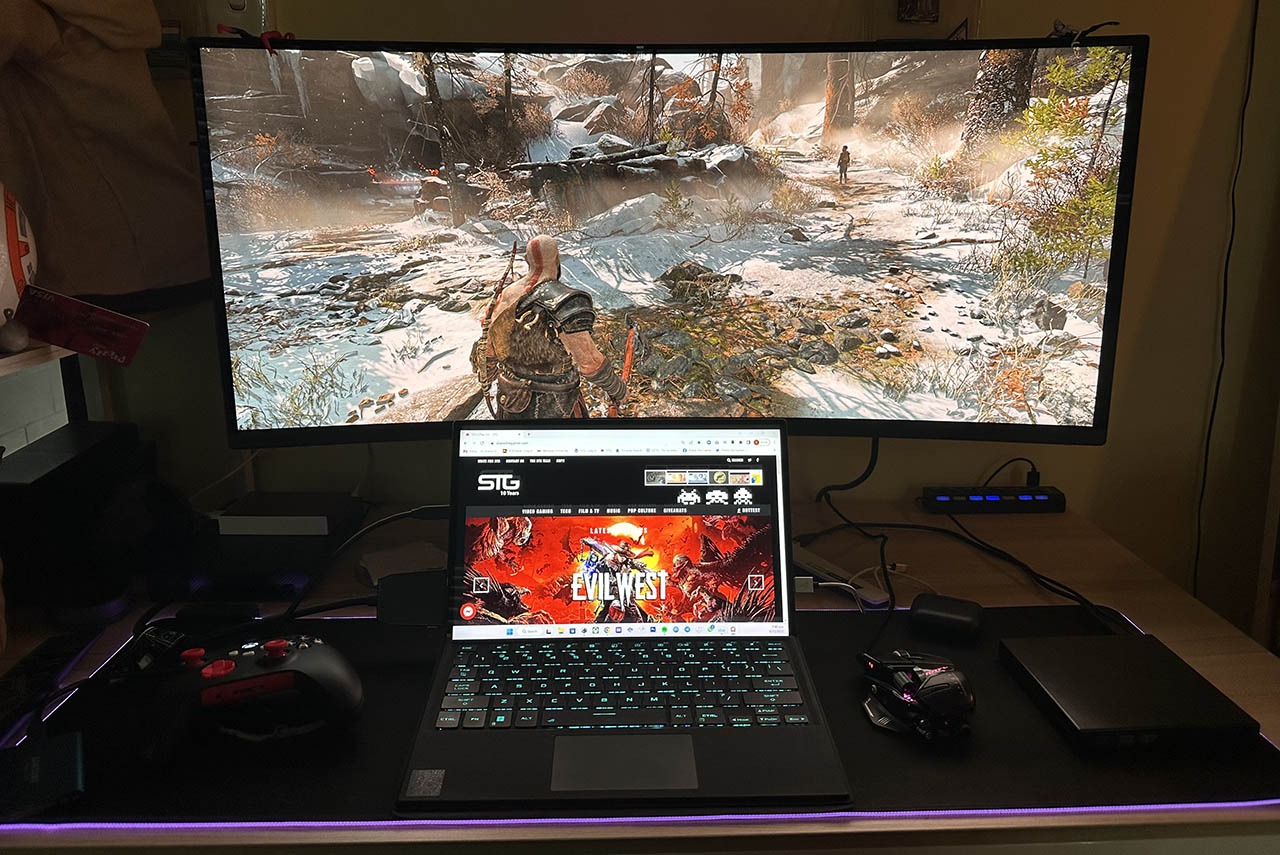 Alienware 34 Inch Curved QD-OLED Gaming Monitor - AW3423DW