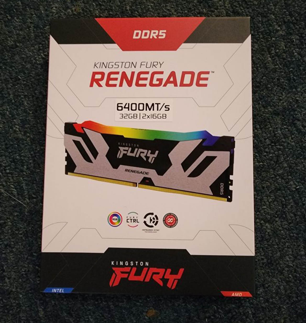 Kingston Fury Renegade DDR5 RAM