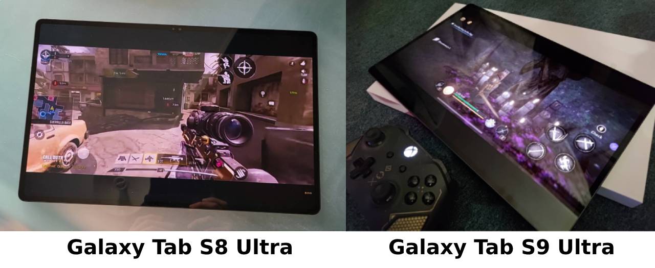 Samsung Galaxy Tab S8 Ultra vs Galaxy Tab S9 Ultra
