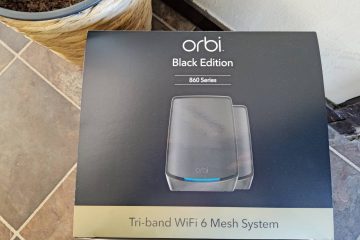 Netgear Orbi 860 Black Edition Mesh System