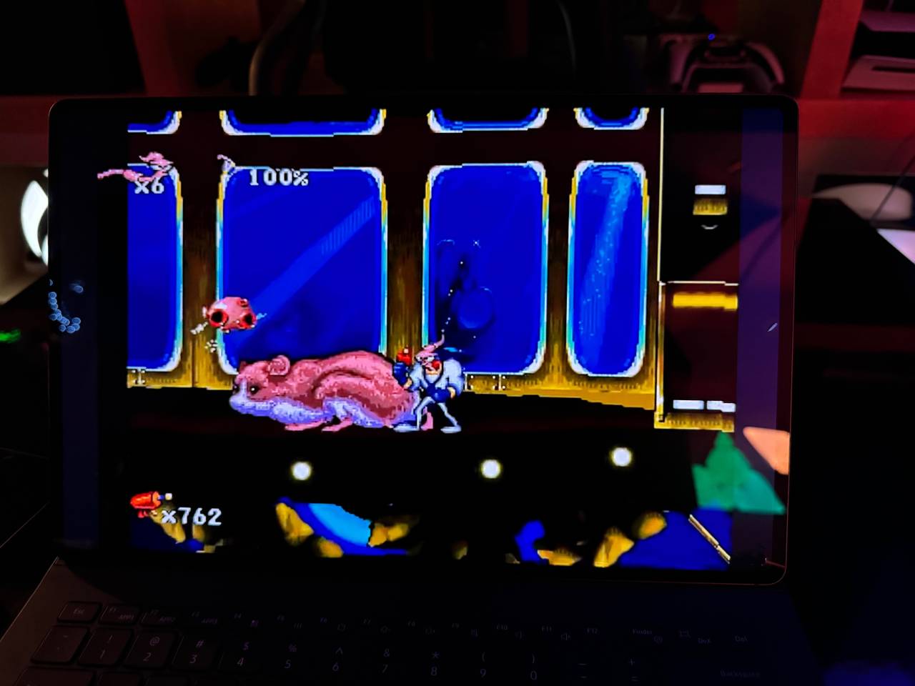 Gaming on a Samsung Galaxy Tab S9 Ultra
