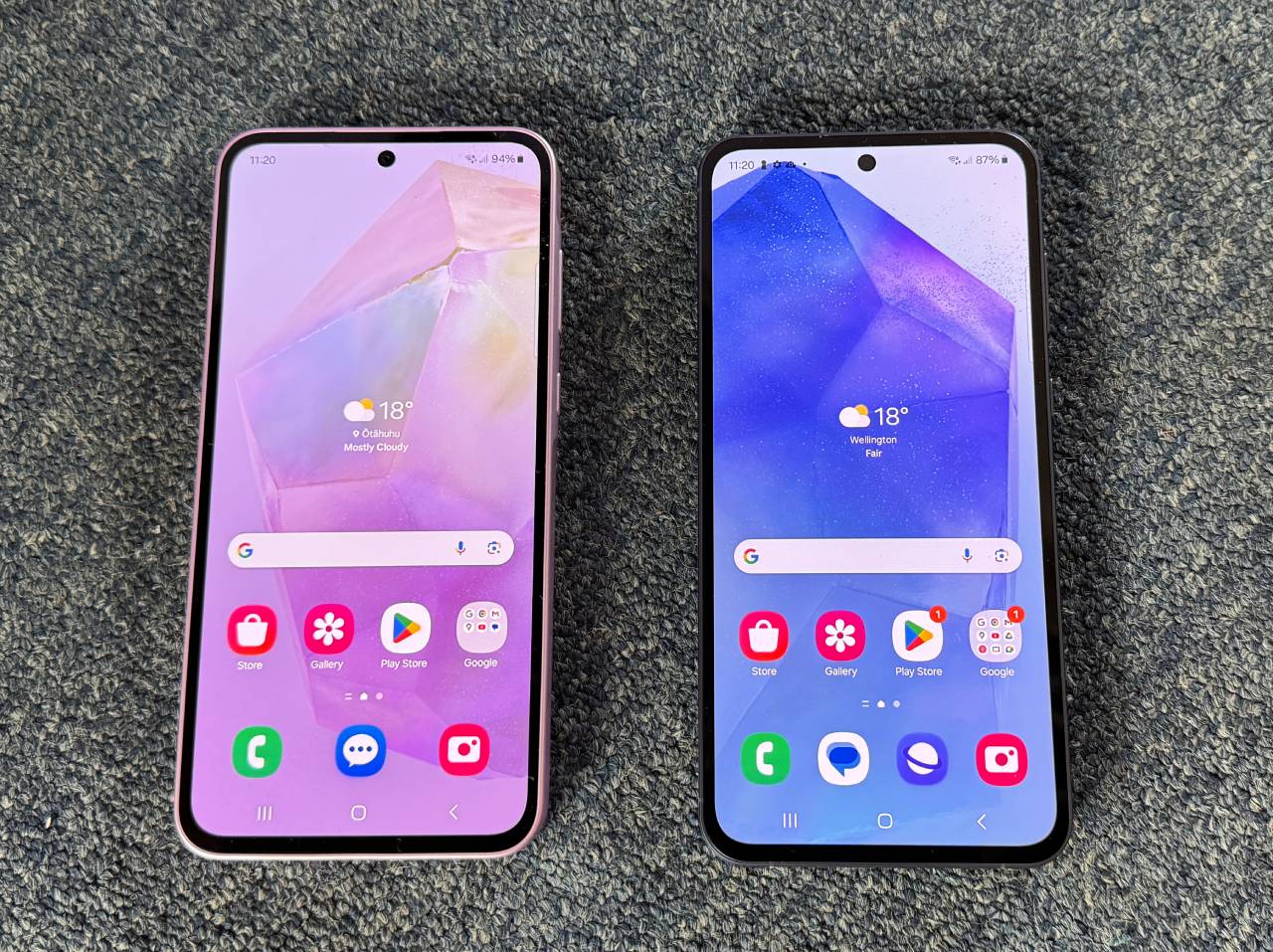 Samsung Galaxy A55 vs A35 5G