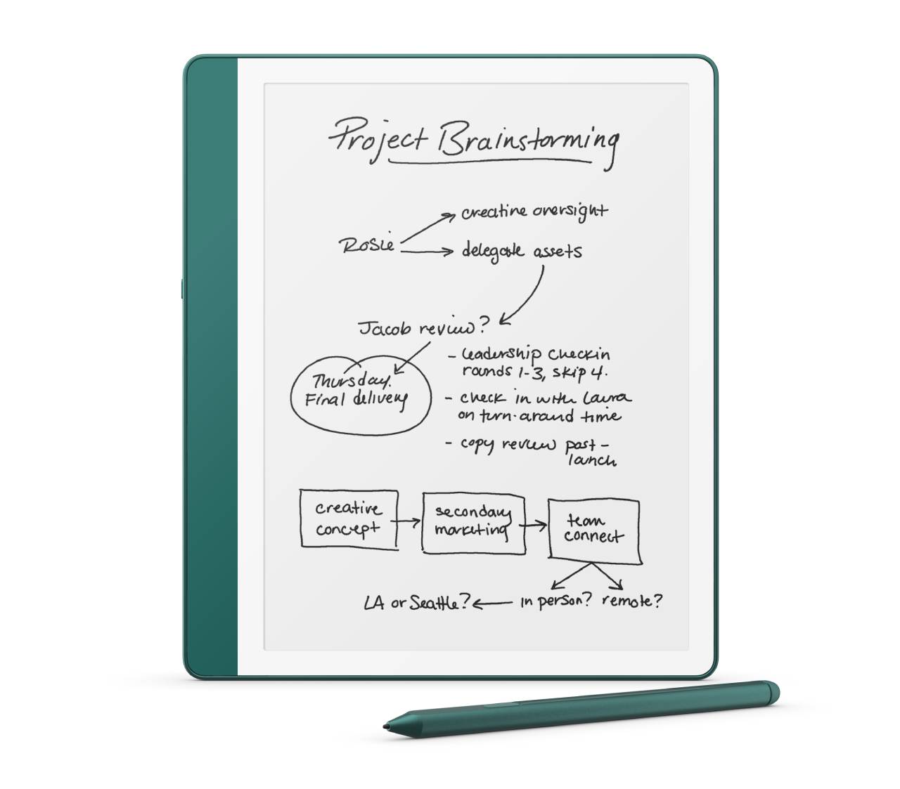 Kindle Scribe Metallic Jade