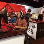 HP Omen Stand at Armageddon Expo 2019