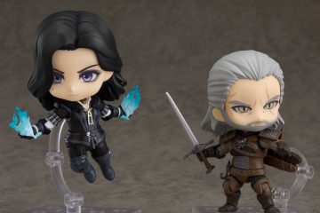 Dumbledor and Yennefer Nendoroids