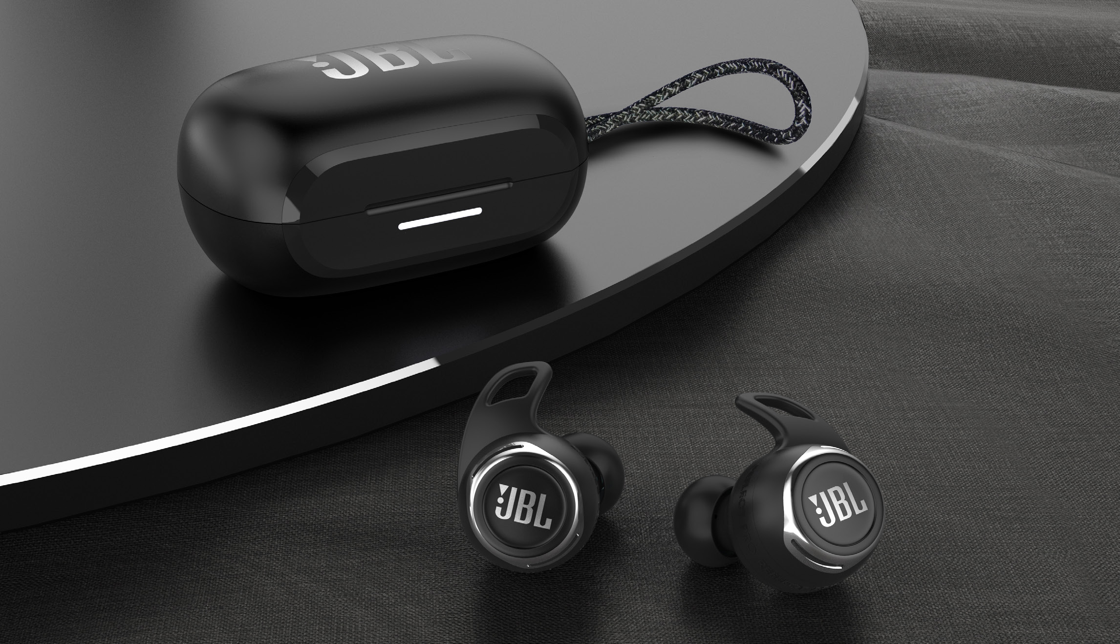 JBL Reflect Flow Pro + Waterproof True Wireless Noise Canceling Active  Sport Earbuds