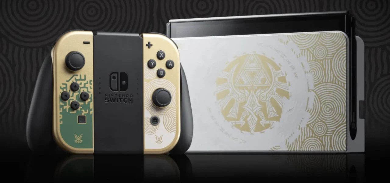 Nintendo Switch OLED - The Legend of Zelda Tears of the Kingdom Edition