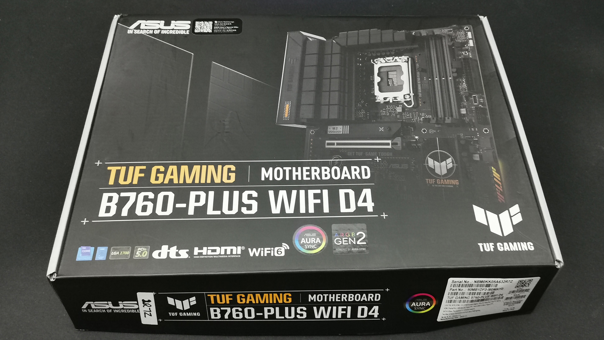 TUF GAMING B760-PLUS WIFI D4｜Motherboards｜ASUS Global