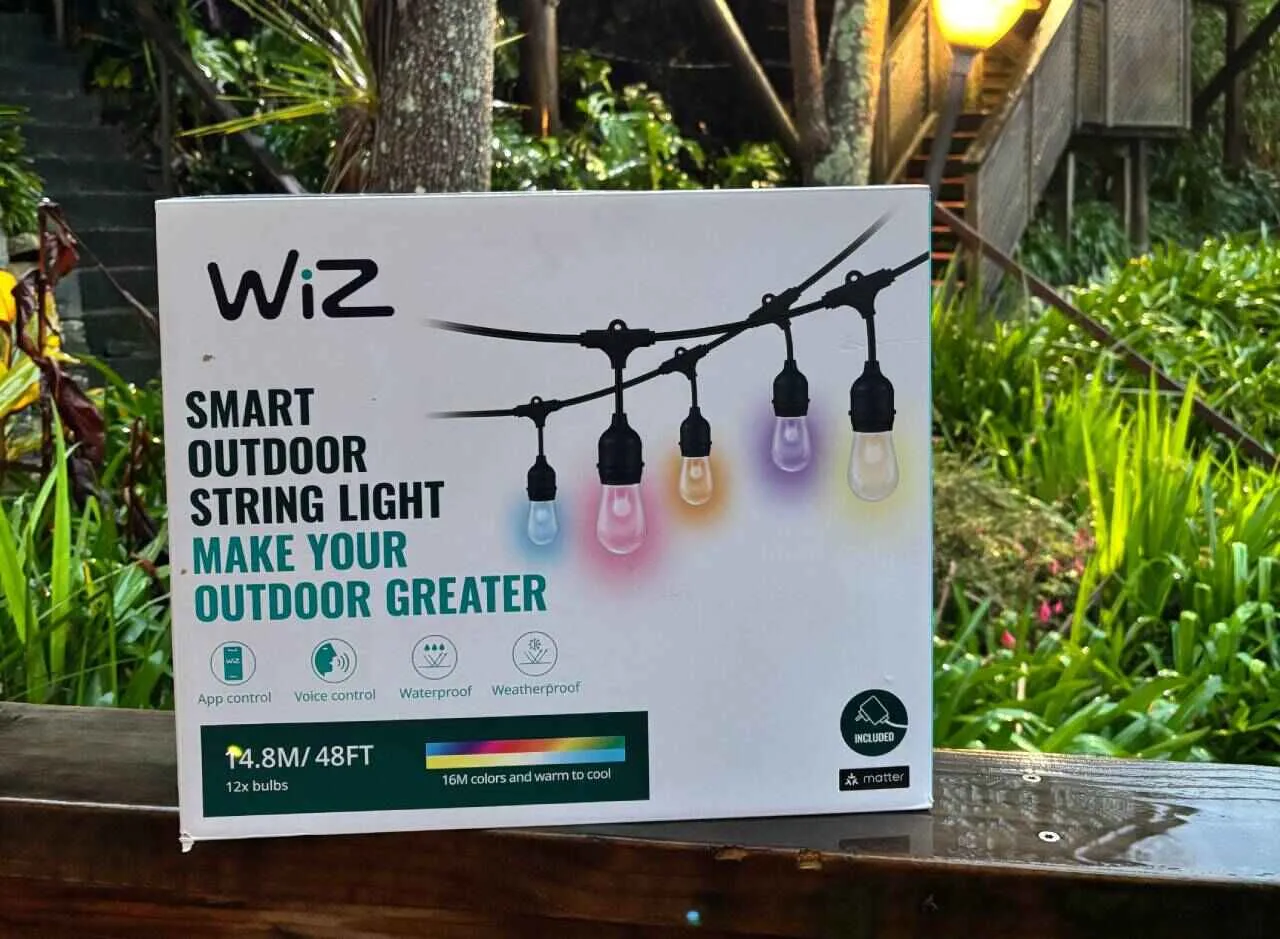Wiz – Smart Outdoor String Light Review
