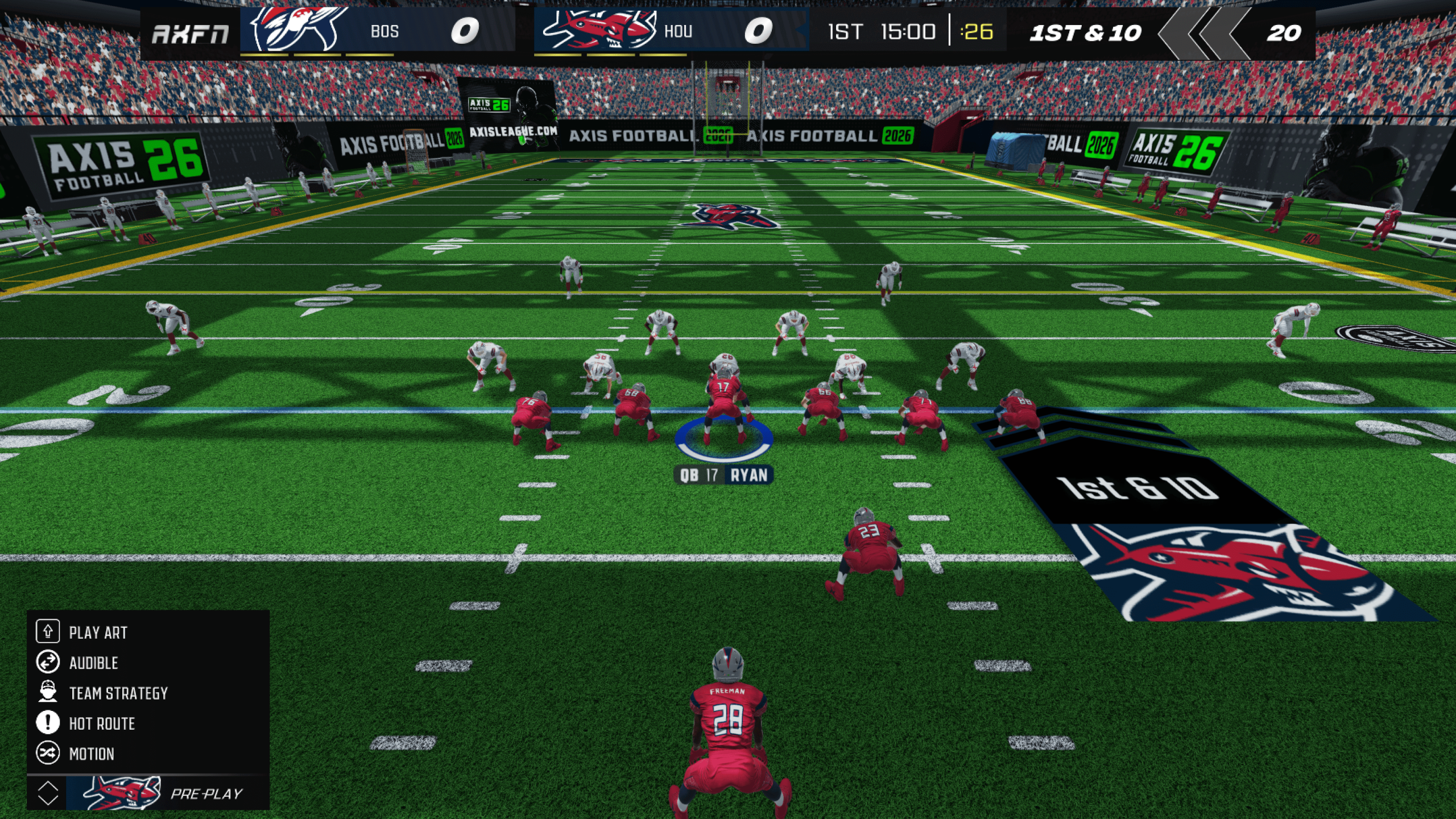 Axis Football 2026 Launches September 8