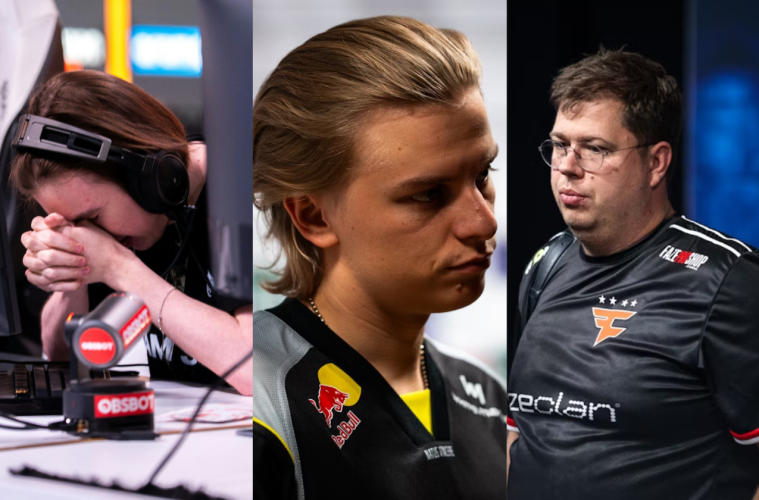 Navi, Faze, Spirit got defeated early esports world cup