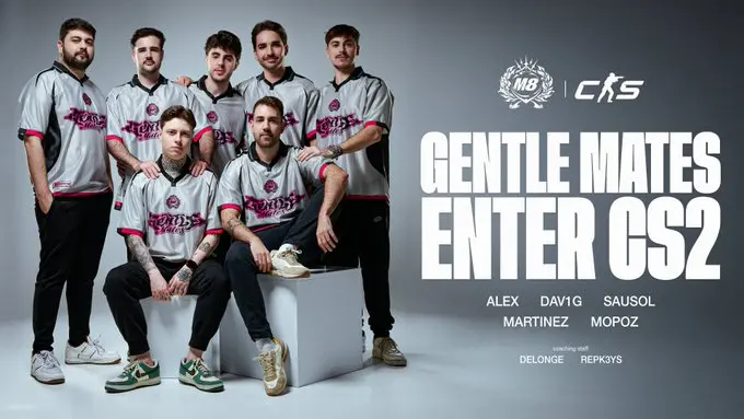 Gentle Mates enter Counter-Strike 2 with Iberian Soul roster