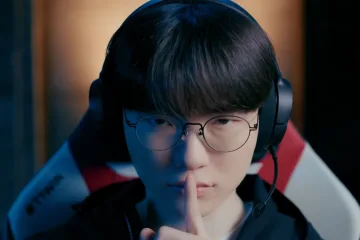 LoL TI Pro Faker cameo stray kids ceremony
