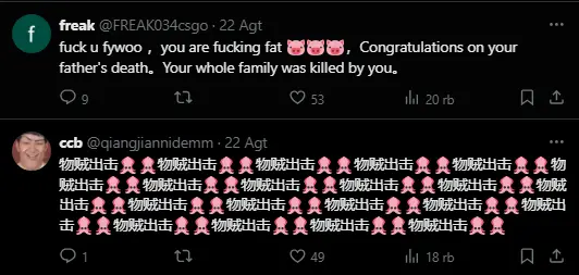 ZywOo face online harassment