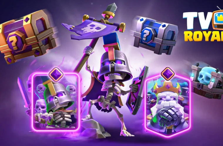 Clash Royale Royal Ghost and Skeleton Army Evolutions