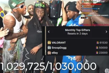 VALORANT fans outrage Kai Cenat 1M subs SUBtember