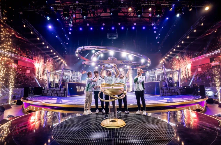 Team Falcons wins The International 2025
