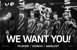 ZETA Division VALORANT roster 2026