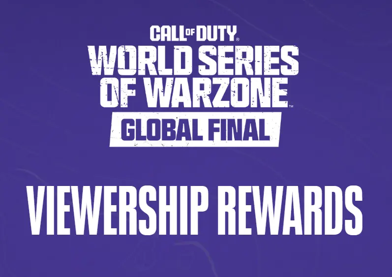 World Series of Warzone 2025 All Twitch Drops Rewards and How to Claim Them
