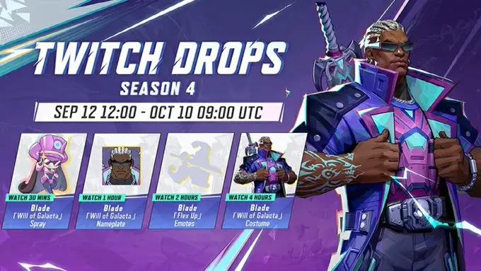 Marvel Rivals Season 4 Twitch drops